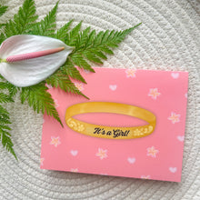 Load image into Gallery viewer, It’s A Girl! - Hawaiian Bracelet Greeting Card