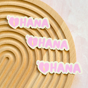 Small 'Ohana Anthurium Sticker
