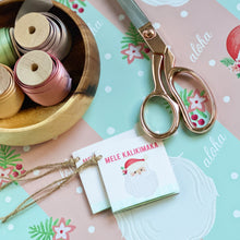 Load image into Gallery viewer, Aloha, Santa! Gift Tags - Set of 5