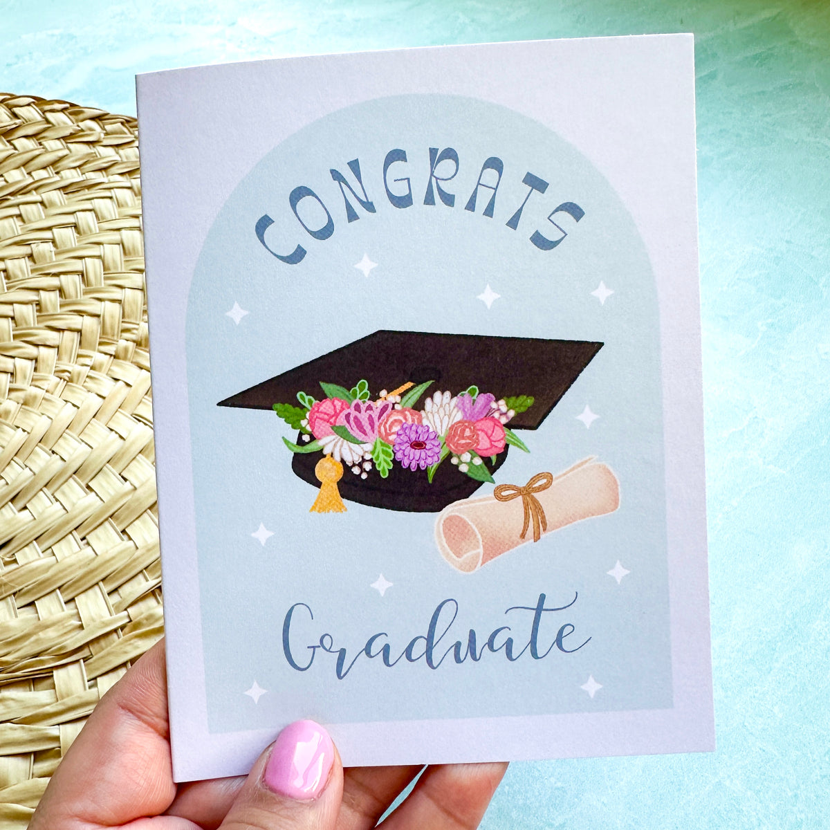 Congrats, Grad! - Greeting Card – Design Jord