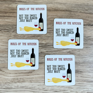 Rules of the Kitchen Magnet