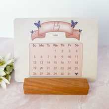 Load image into Gallery viewer, 2026 Desk Calendar (With Stand)
