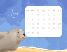 Load image into Gallery viewer, 2026 Desk Calendar (REFILL -No Stand)