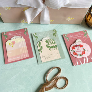 Pastel Anthurium Gift Tags - Set of 5