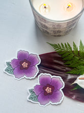 Load image into Gallery viewer, Purple Hibiscus - Large Sticker