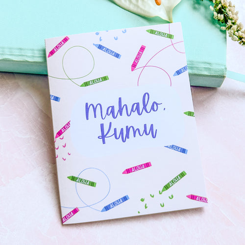 Kumu Crayons - Thank You Card