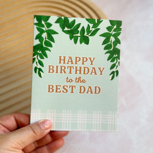 Best Dad - Birthday Card