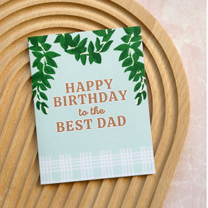 Best Dad - Birthday Card