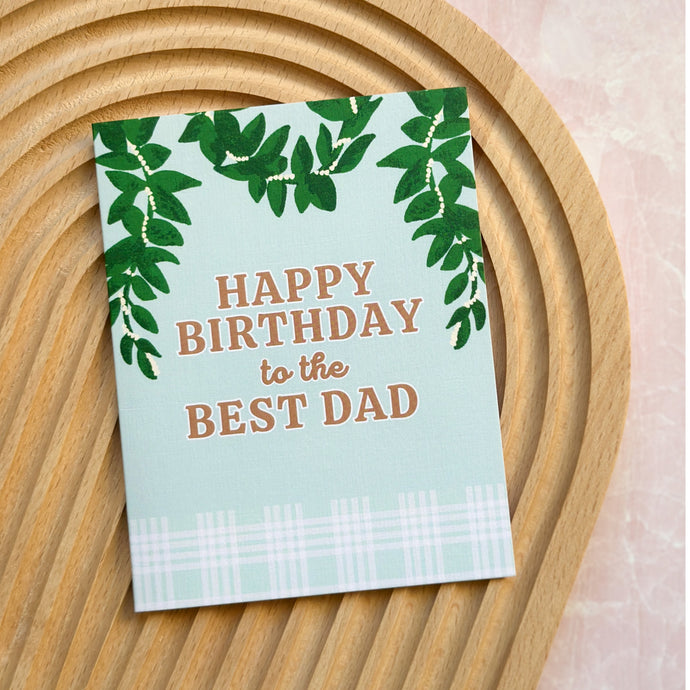 Best Dad - Birthday Card