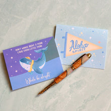 Load image into Gallery viewer, Everything Whale Be Alright - Greeting Card