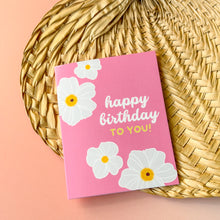 Load image into Gallery viewer, Bright Pua Kala - Birthday Card