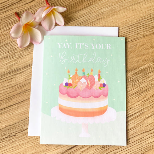 Yay! It's Your Birthday - Greeting Card