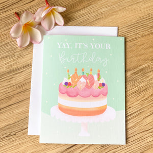 Yay! It's Your Birthday - Greeting Card