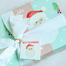 Load image into Gallery viewer, Aloha, Santa! Gift Tags - Set of 5