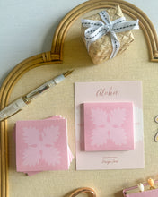 Load image into Gallery viewer, Pink Ulu Leaf - Post-It Notes