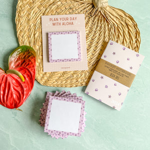 Pua Kalaunu / Crown Flower - Sticky Note