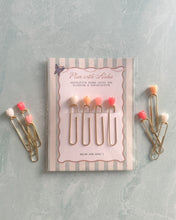 Load image into Gallery viewer, Planner Paper Clips (Set of 4 in Rosy Pikake Colorway)