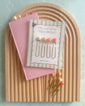 Load image into Gallery viewer, Planner Paper Clips (Set of 4 in Rosy Pikake Colorway)