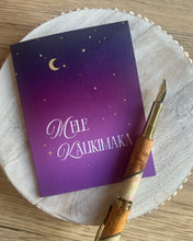 Load image into Gallery viewer, Starry Hawaiian Night - Mele Kalikimaka Christmas Card