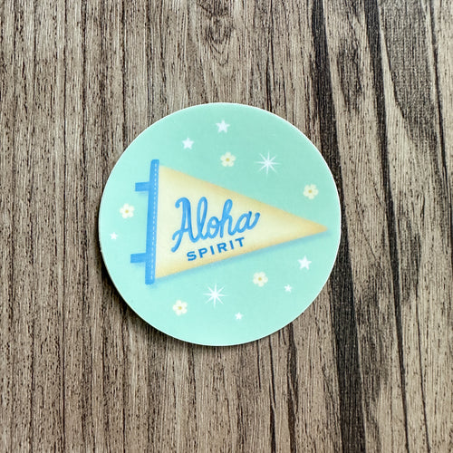 Aloha Spirit - Small Sticker