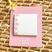 Load image into Gallery viewer, Purple Plumeria - Sticky Note