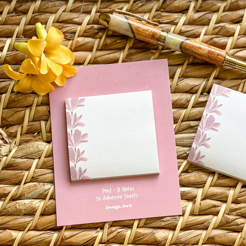 Purple Plumeria - Sticky Note