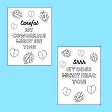 Load image into Gallery viewer, Coloring Pages + House Signs 2020