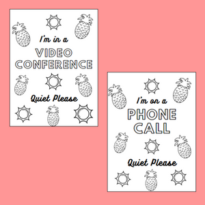 Coloring Pages + House Signs 2020
