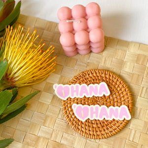 Small 'Ohana Anthurium Sticker