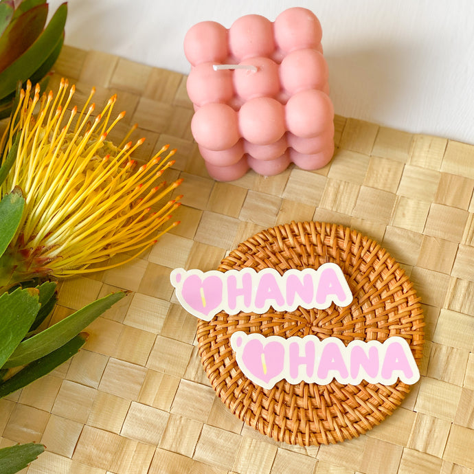 Small 'Ohana Anthurium Sticker