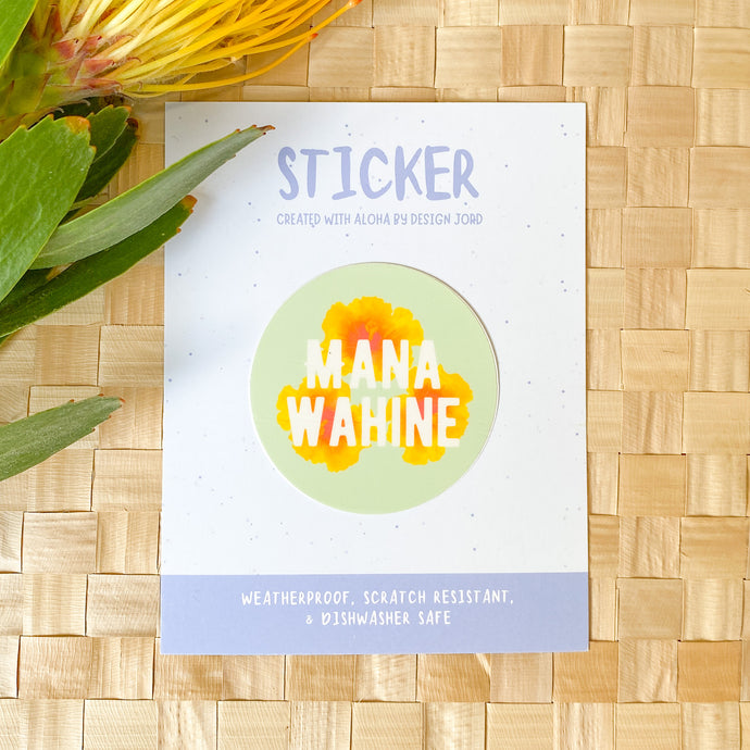 Mana Wahine Sticker