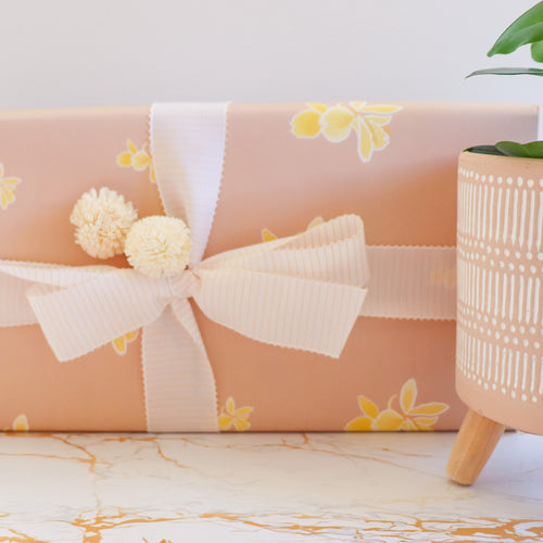 Yellow Ginger - Wrapping Paper Sheet
