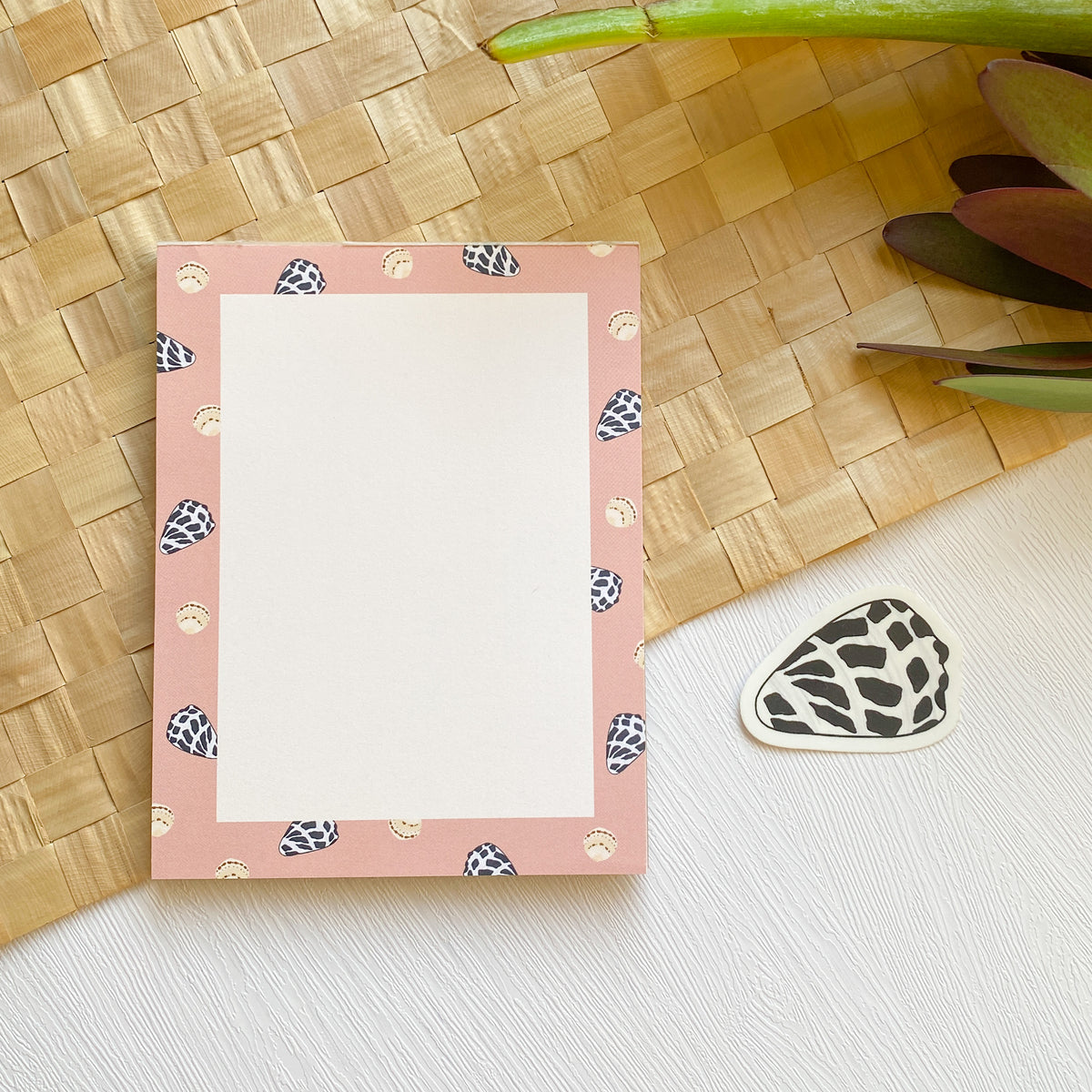 Shell Notepad Pūpū (Shell) - Notepad – Design Jord