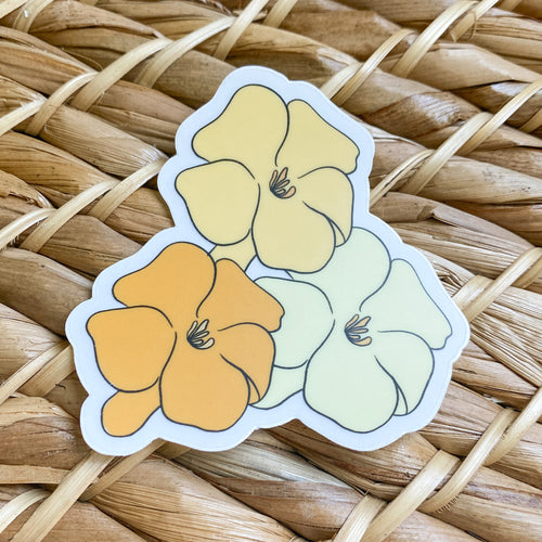 Puakenikeni Trio Sticker
