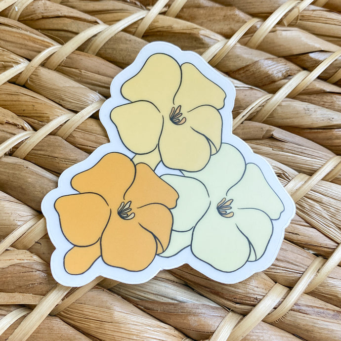 Puakenikeni Trio Sticker