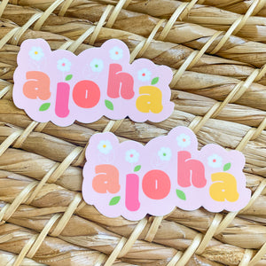 Bright Aloha Sticker