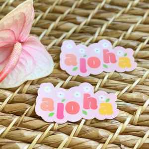 Bright Aloha Sticker