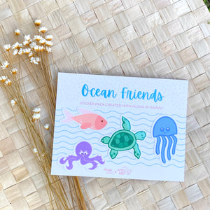Ocean Friends Sticker Pack
