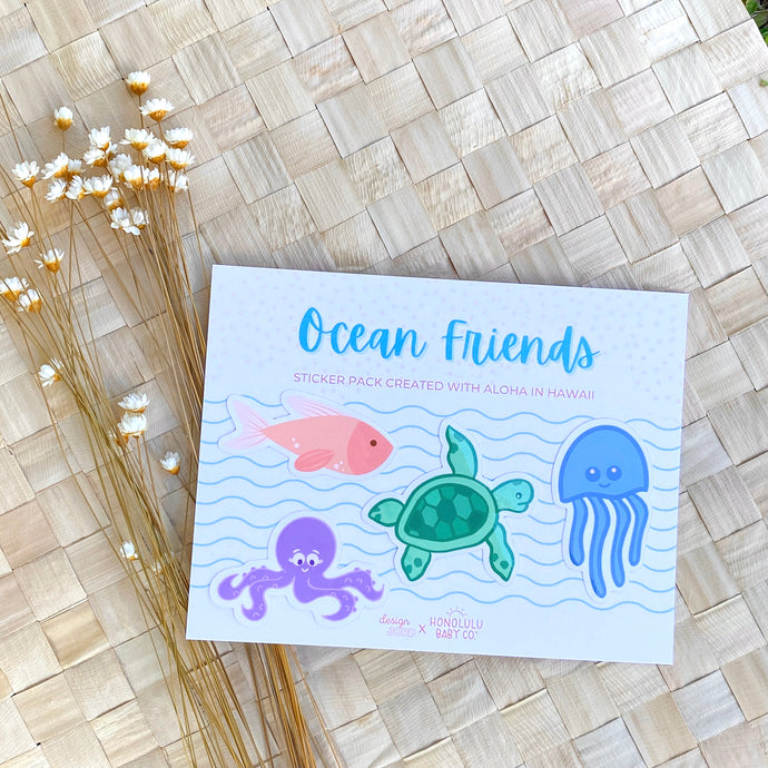 Ocean Friends Sticker Pack