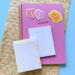 Plan Today With Aloha - Notepad