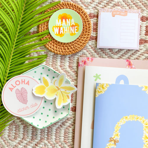 Yellow Ginger - Medium Sticker