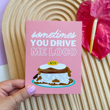Load image into Gallery viewer, Loco Moco Love - Greeting Card