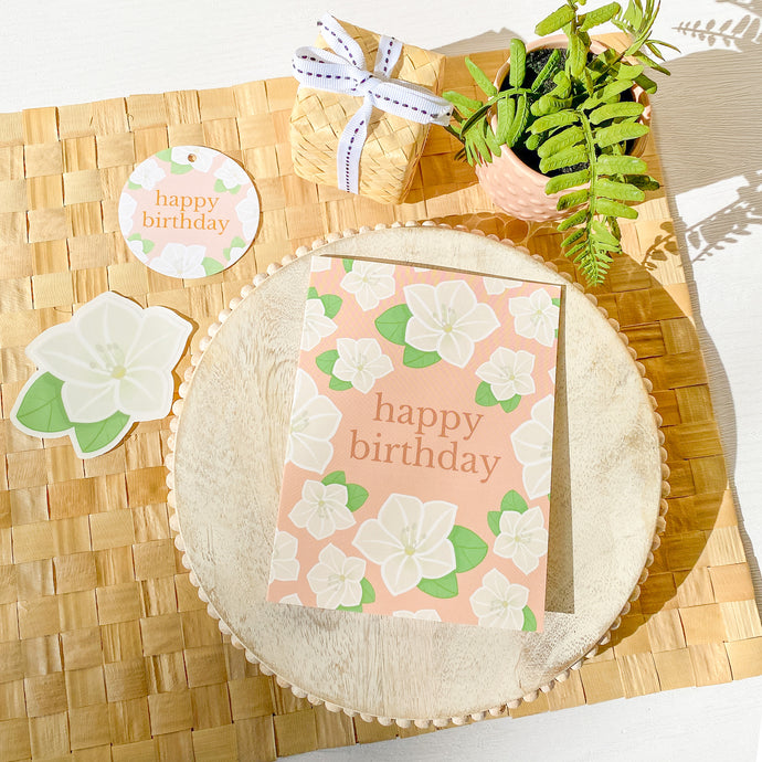 Paʻu O Hiʻiaka Birthday Card