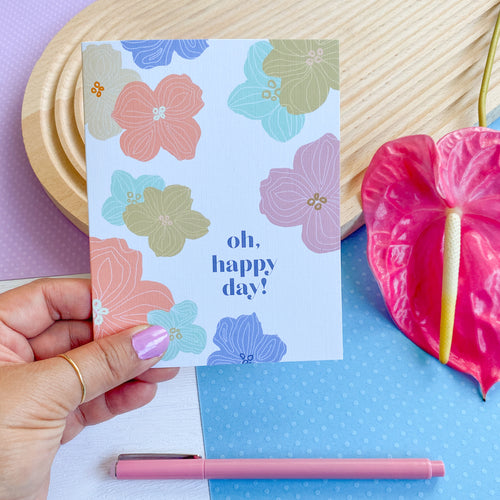 Oh, Happy Day! - Greeting Card