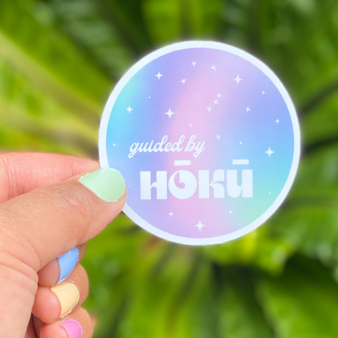 Guided by the Stars (Hōkū) Sticker