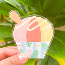 Load image into Gallery viewer, Shave Ice - Clear Sticker
