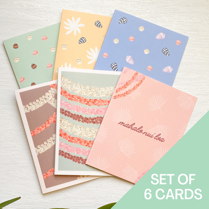 Hawaiian Shell Card Set