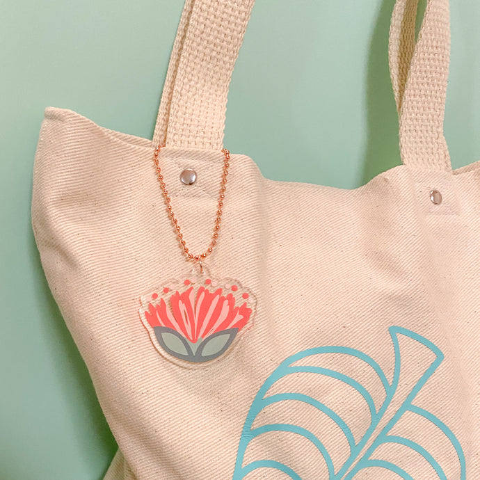 ʻOhia Lehua Acrylic Charm