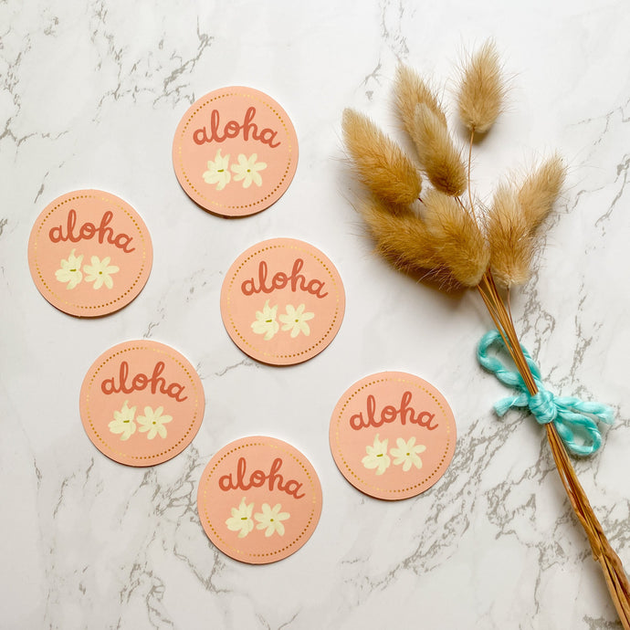 Aloha Pikake - Small Sticker