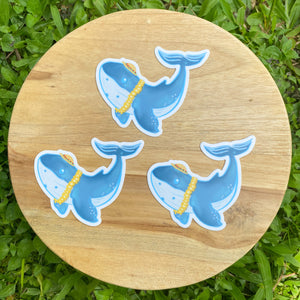 Hawaiian Humpback Whale - Medium Sticker